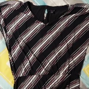 EUC WHBM flutter sleeve blouse large